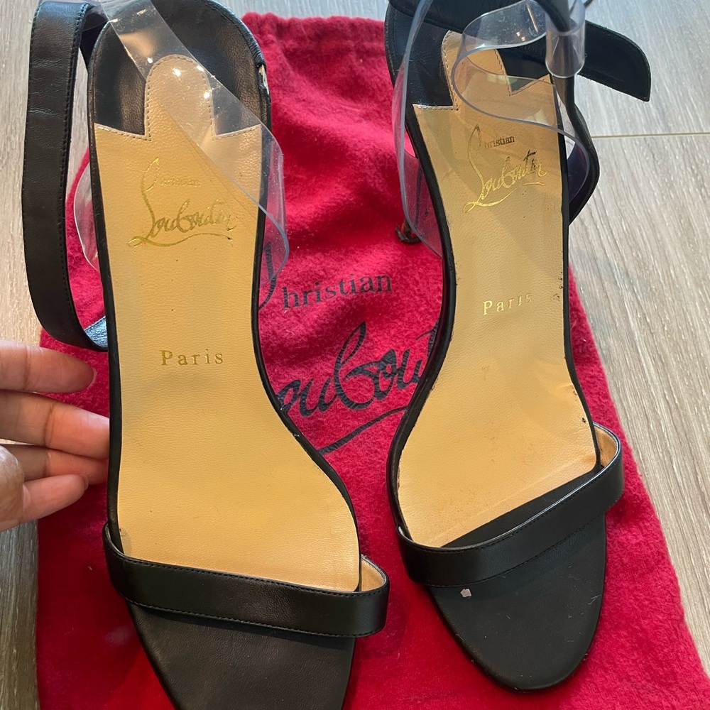 Christian Louboutin Loubi girl sandals